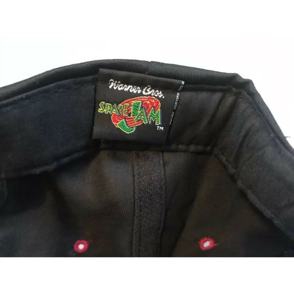 Vintage 1996 Deadstock Warner Brothers Space Jam Snapback Hat Michael Jordan - Picture 7 of 7